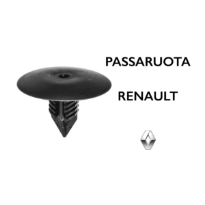 Bottone fissaggio passaruota Renault quadro