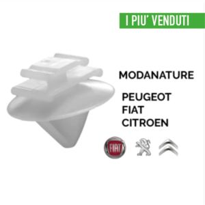 For Jeep Renegade 2014> Kit 6 Bottone Fissaggio Graffetta Modanatura Sottoporta